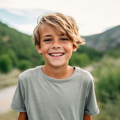 Boy smiling at San Marcos Kids Dentistry in San Marcos, CA