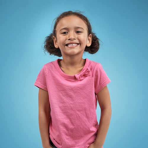 Girl smiling at San Marcos Kids Dentistry in San Marcos, CA